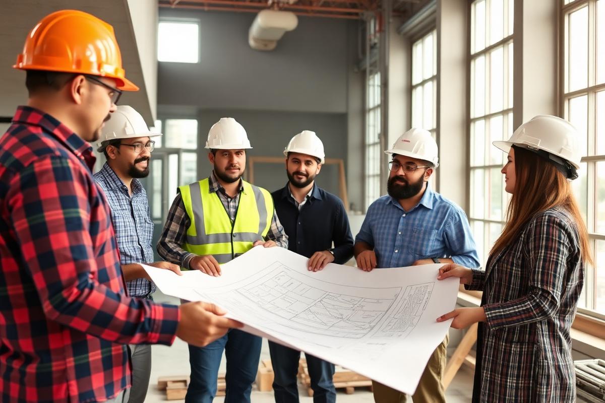 JV Enterprises construction team in Bangalore